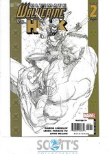 ULTIMATE WOLVERINE VS HULK   #2   NM-  (1:50 SKETCH VARIANT)