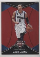 2016-17 Panini Totally Certified Red /199 Zach LaVine #9
