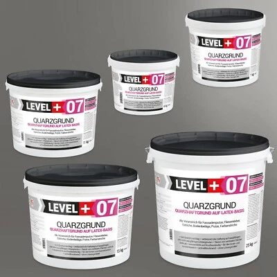 Quarzgrund 4-100Kg Weiße Grundierung Putzgrund Haftgrund Betonkontakt L+07 - Bild 1 von 4