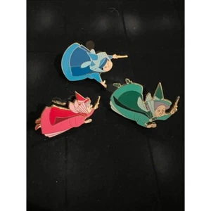 Core Sleeping Beauty Feen Fee Patin Disney Pin Flora Fauna Fröhliches Wetter - Bild 1 von 2