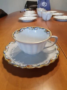 Bauer & Pfeiffer Württemberg Servizio da tè in porcellana  Periodo 1904-1934 - Foto 1 di 8