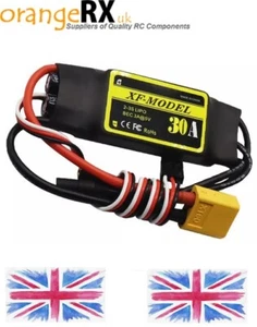 XF-Model 30A Brushless ESC 5V 3A BEC XT60 Spina RC Regolatore di Velocità 2s 2s Lipo - Foto 1 di 6