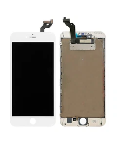 LCD Assembly With Steel Plate Compatible For iPhone 6S Plus XO7 Incell - White - Picture 1 of 5