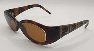 FENDI DESIGNER SONNENBRILLE NUR GESTELL MIT WICKELOPTIK FS301-238 BRAUN 54-15-130 - Bild 1 von 8