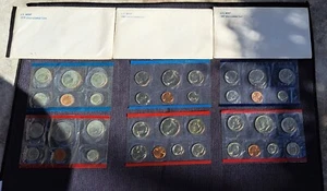 1979 1980 1981 US Mint Sets/sealed with envelopes - Picture 1 of 8
