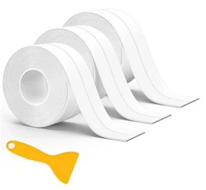 4 Stück Wannendichtband Dichtband Dusche Wanne Küche Fugenband selbstklebend TOP - Bild 1 von 17