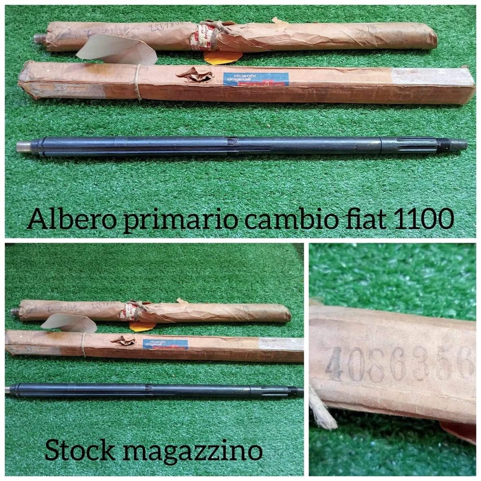 albero primario cambio fiat 1100 d h r 4086356 originale Foto 1 de 1