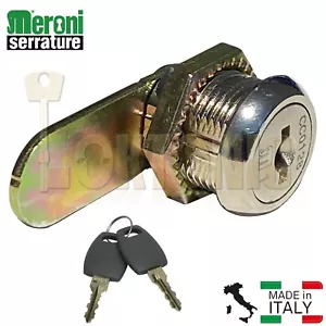 Meroni ME2651-16 mm Camlock Schließfach Schloss Postkasten Möbelschloss Werkzeugpostkasten - Bild 1 von 3