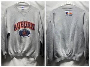 Vintage 90er Auburn University Herren L Russell Athletic Sweatshirt mit Rundhalsausschnitt hergestellt in den USA - Bild 1 von 6
