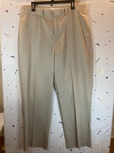 L.L. Bean Khaki 38 Herren Anzughose natürliche Passform 100 % Baumwolle - Bild 1 von 16