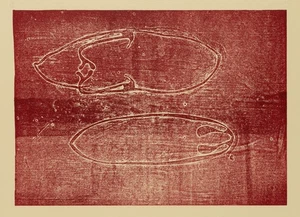 F. VAN DER GRINTEN (*1967), Ohne Titel, 1992, Druckerzeugnis Moderne 1990-1999 - Picture 1 of 5