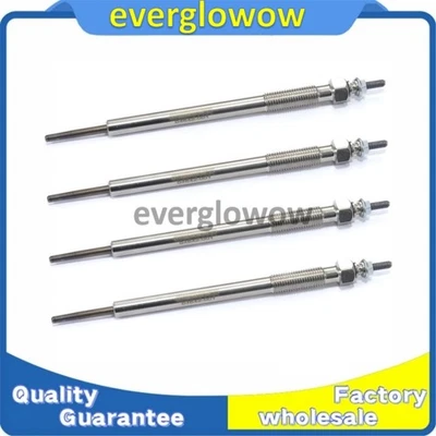 NEW 4X Glow Plug For Mitsubishi L200 KB4T Montero V88 V98 Pajero Sport KH4W KH8W - Image 1 of 4