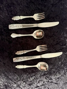 Vintage Oneida Eden Paddington Bear 5 Piece Child’s Stainless Flatware Set - Picture 1 of 5