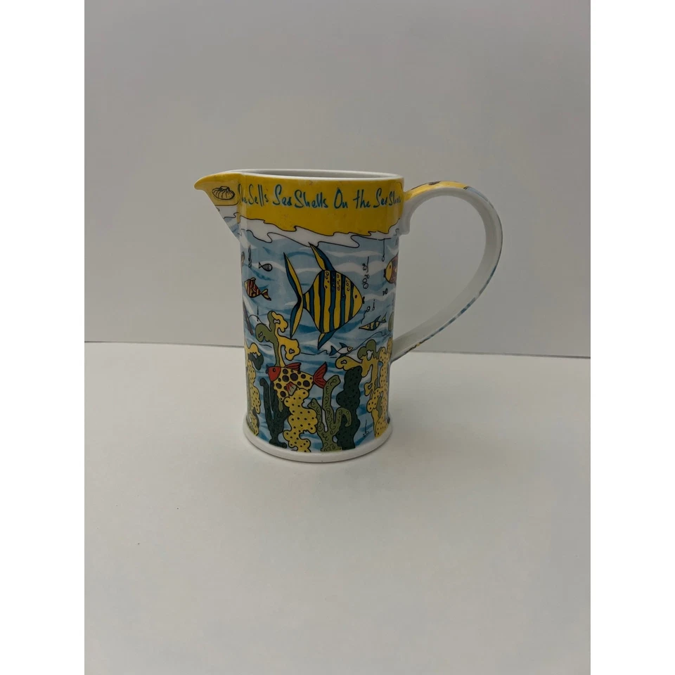 Paul Cardew Designs Ella Vende Conchas Marinas Jarra Playa Océano Náutico  Foto 1 de 4