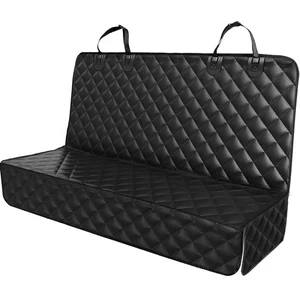 Hunde Autositzbezug für Rücksitz, PU Leder Wasserdicht Sitzbankbezug, Scr... - Bild 1 von 8