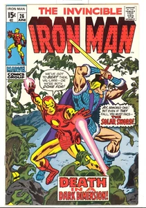 Iron Man #26 Very Fine Near Mint 9.0 1970 Marvel Comic - Picture 1 of 8