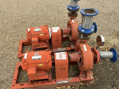2x Bell & Gossett Series 1510 Centrifugal Pump 10HP 180 GPM Model 2E 11 BF C * - Image 1 of 4