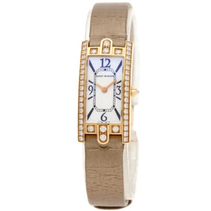 HARRY WINSTON Avenue C Mini Watches 332LQR AVCQHM16RR017 K18 Pink Gold/Satin... - Picture 1 of 24