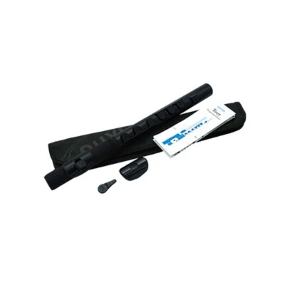 Nuvo TooT 2.0 Pre-Flute Instrument for Beginner Musicians - Black/Black