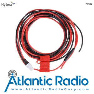 Hytera PWC12 - DC Power Cable for Mobile Radios - MD622i/MD652i/MD782i - 16ft - Picture 1 of 2