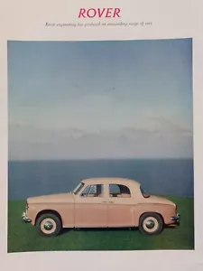 Rover, impresión de revista original vintage de la década de 1960. - Imagen 1 de 1