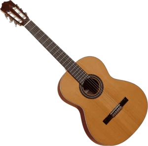 GUITARE CLASSIQUE 4/4 GAUCHER CUENCA 10-L CEDRE MASSIF - SAPELE - STOCK B - Picture 1 of 4