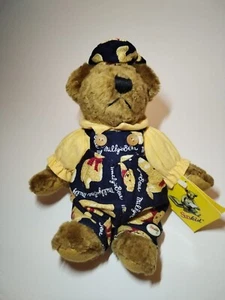 Sunkid Bear Soft Plush RARE VINTAGE BNWT - Picture 1 of 5