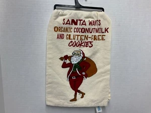 TeaTowell Santa wants Organic Cocnut Milk and Gullten free Cookies - Picture 1 of 8