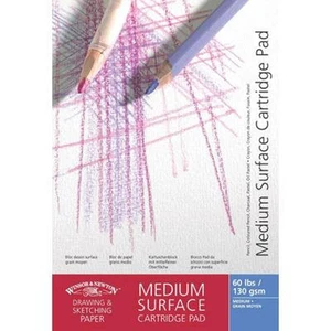 Winsor & Newton Cartridge Pad - Medium Grain - 130gsm - A4 - Picture 1 of 1