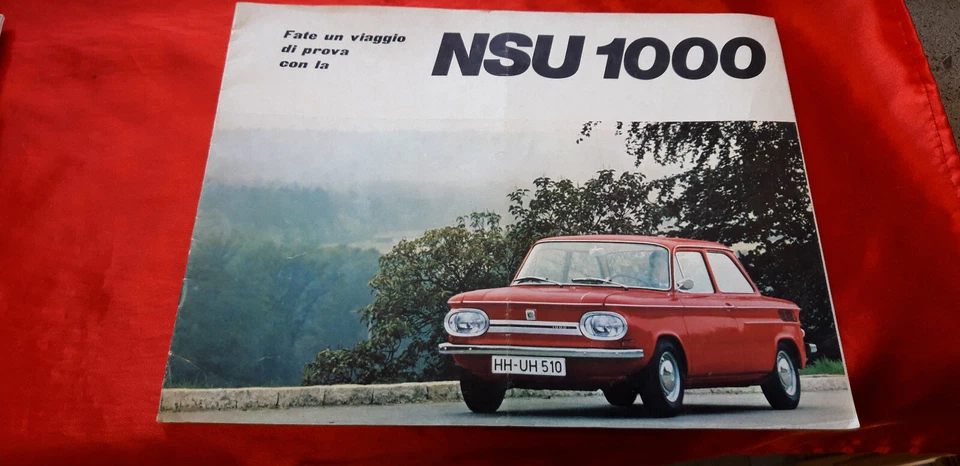MANUALE . CATALOGO PUBBLICIT " NSU 1000 " - Immagine 1 di 1