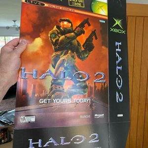 Xbox Halo 2 Display Box 🧡Bungie🧡 Promo Retail Standee Store Rare Fr/Eng PROMO - Bild 1 von 12