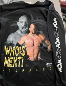 WCW WWF Vintage Goldberg Who's Next long sleeve shirt - Picture 1 of 2
