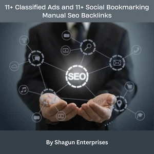 11+ Classified Ads and 11+ Social Bookmarking Manual Seo Backlinks - Picture 1 of 1