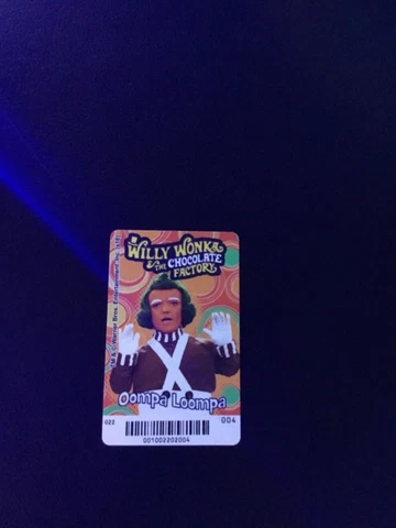 Willy Wonka Card - Oompa Loompa - Barcoded Cover