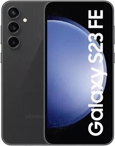 NEW Samsung Galaxy S23 FE 5G 128GB Smartphone Dual-SIM 8GB RAM Unlocked Graphite - Picture 1 of 9