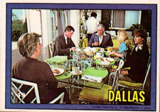 1981 Donruss Dallas Vintage TV Movie Trading Card #49 Patio Dinner