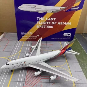 SQ Wings 1/200 ASIANA AIRLINES Boeing 747-400 HL7428 Diecast Finished Aircraft - Bild 1 von 25