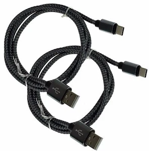 2X USB C Cable de Datos USB Tipo Carga para Samsung Galaxy S8 Plus - Imagen 1 de 5