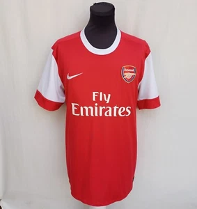 Arsenal London 2010/2011 Player Issue Nike Home Jersey Shirt S/S Mens XL Top - Picture 1 of 13