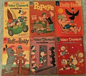 Lot of 6 Dell Comic Books - Used - Picture 1 of 2