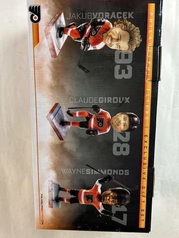 PHILADELPHIA FLYERS SGA SET CLAUDE GIROUX BOBBLEHEAD JAKE VORACEK WAYNE SIMMONDS Cover