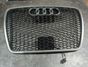 Orig. Audi RS6 4F C6 Frontgrill Kühlergrill ACC vorne Silber Matt 4F0853651AL - Bild 1 von 7