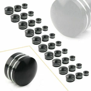 10pcs Inner 9/11/13mm Schrauben Motor Bolt Topper Cap Cover For Harley CNC Black - Bild 1 von 12