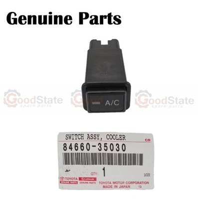Genuine Hilux RZN148 RZN147 RZN142 LN191 LN190 AC A/C Cooler Switch Button - Image 1 of 4
