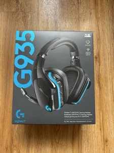 Logitech G935 Lightsync Wireless Gaming Headset - Schwarz / sehr guter Zustand - Photo 1/7