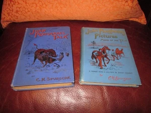 ANTIQUE 1890'S~C.H SPURGEON BOOKS-JOHN PLOUGHMAN'S TALK & PICTURES~RARE! - Picture 1 of 15