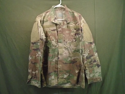 US Military Army OCP Camo Combat Coat FR Shirt MultiCam Small Regular 2012 292-N - Image 1 of 4