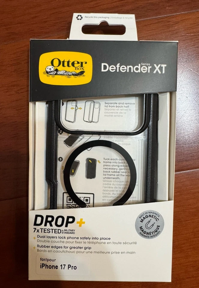 Novo OtterBox Defender XT Series para Apple iPhone 17 Pro com Capa MagSafe - Imagem 1 de 3