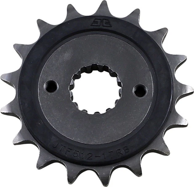 JT Rubber Cushioned Front Sprocket 520 17T for Kawasaki EX500D Ninja 500R 06-09 - Image 1 of 1