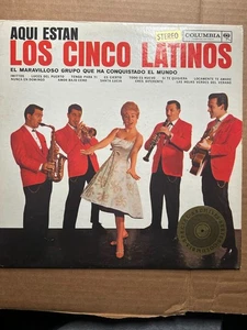 Los Cinco Latinos "Aqui Estan Los Cinco Latinos" Vinyl Record LP - Imagen 1 de 4